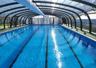 Bespoke indoor swimming pool enclosure