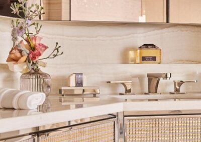 Bespoke kitchen and marble surfaces
